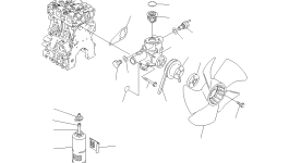 Крышка YM119256-49530 Komatsu