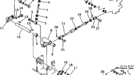 Вал 20U-43-11250 Komatsu