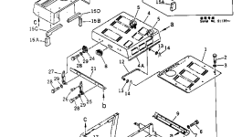 Крышка 20Y-973-2251 Komatsu