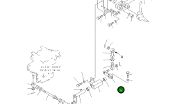 Рычаг 154-61-75480 Komatsu