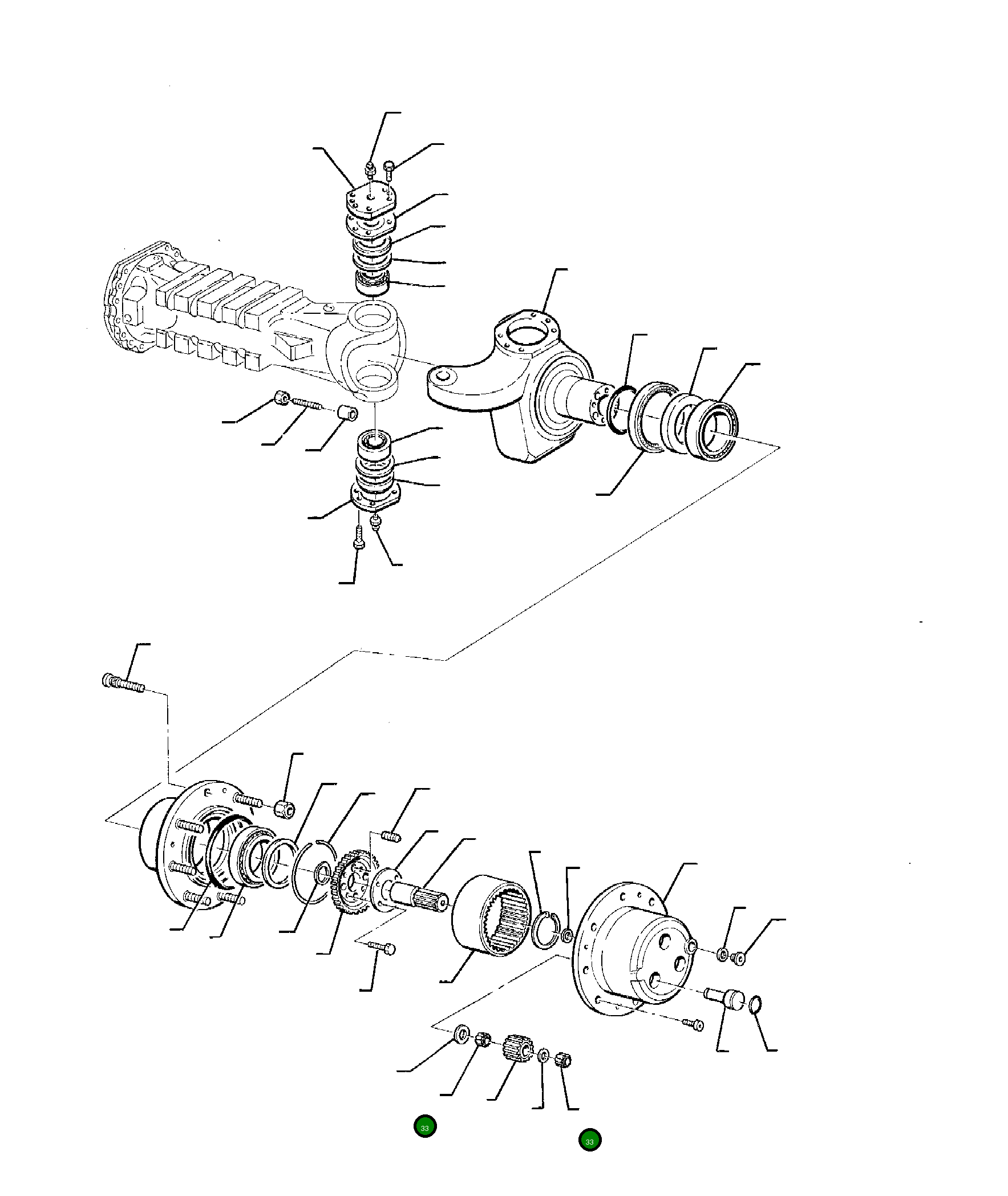 Подшипник HU0513546 Komatsu