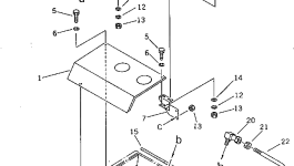 Кронштейн 258-10-27900 Komatsu