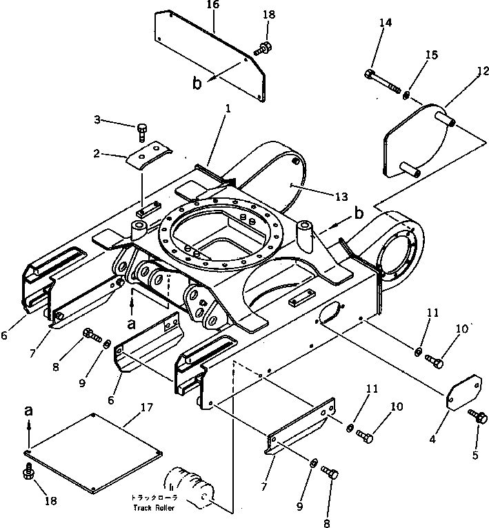 Крышка 20W-30-11520 Komatsu