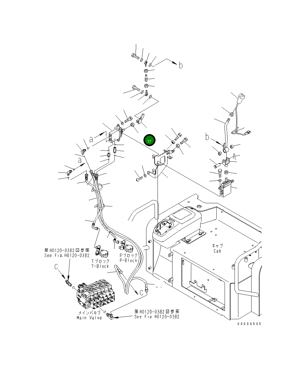 Рычаг 22M-910-2421 Komatsu