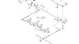 Рычаг 277-43-52290 Komatsu