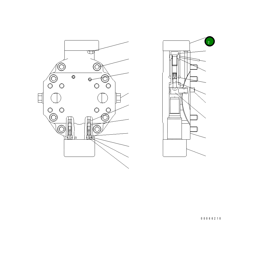 Крышка UC4096037689 Komatsu