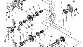 Шестерня 238-15-13230 Komatsu
