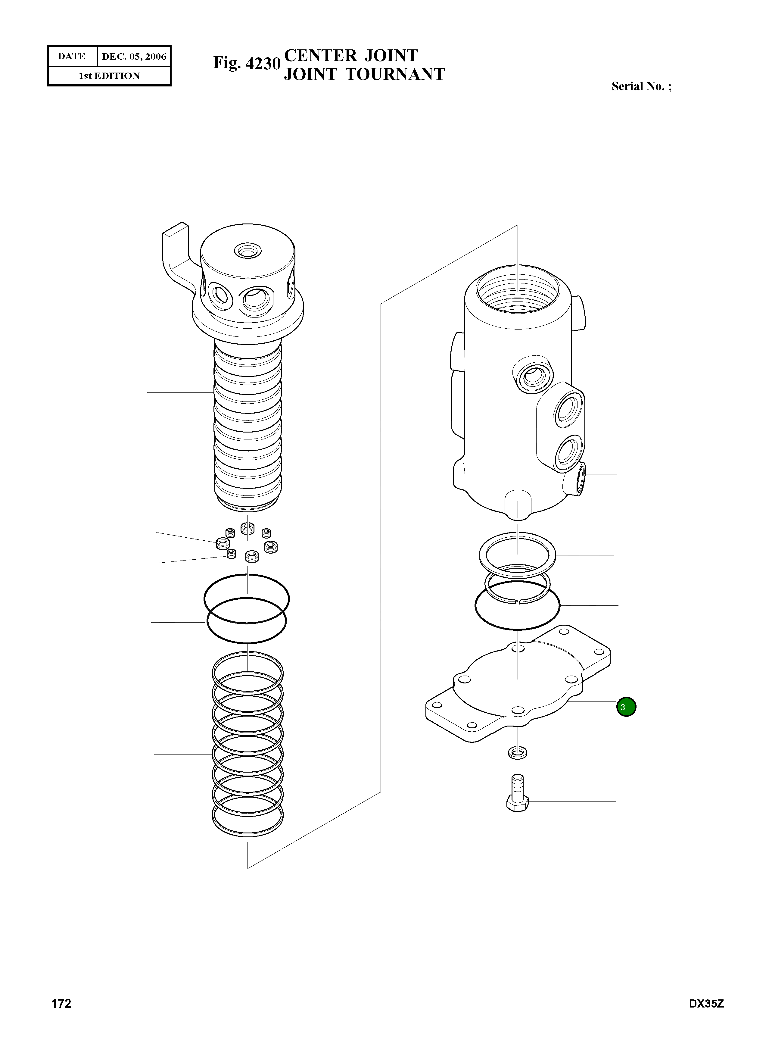 Крышка K1025479 Komatsu