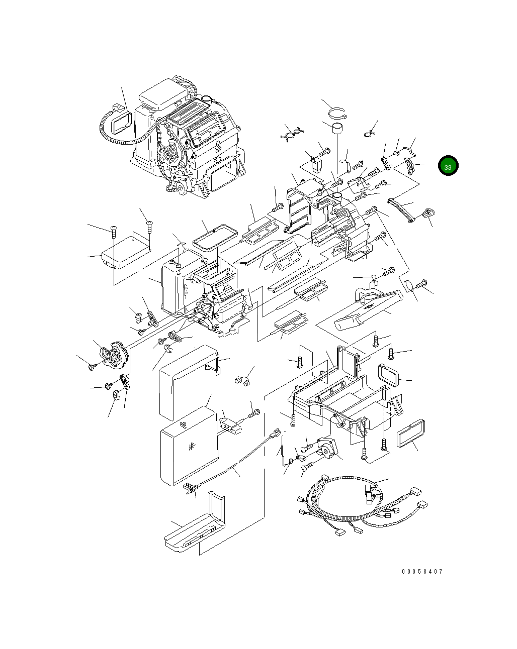 Рычаг AN56571-40450 Komatsu