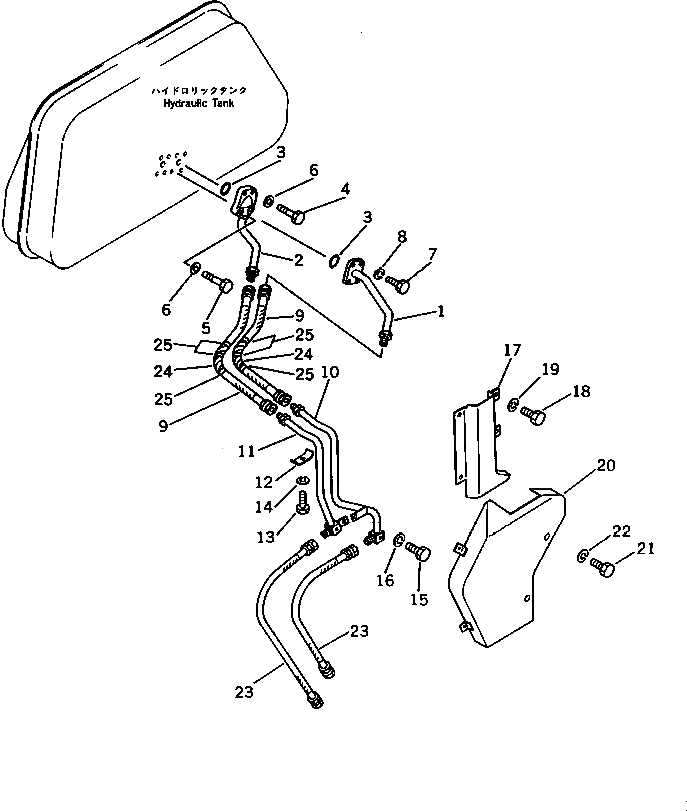 Крышка 144-Z20-9172 Komatsu