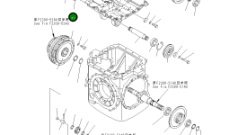 Подшипник 134-22-79320 Komatsu