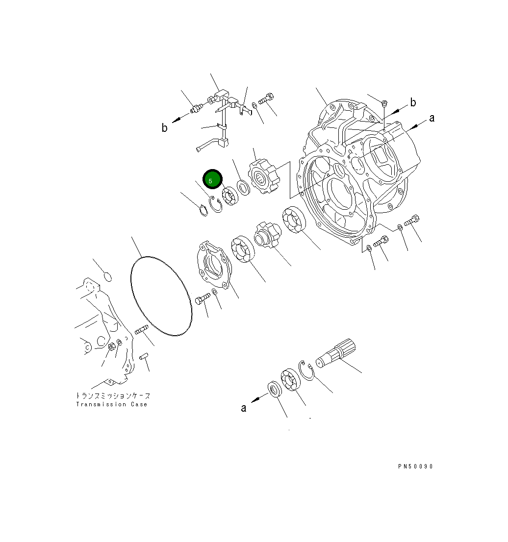 Подшипник 06043-01007 Komatsu
