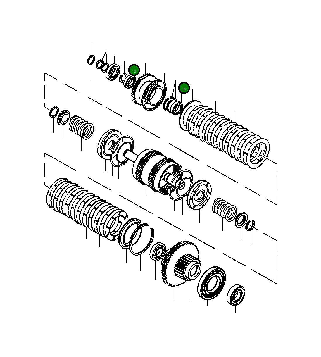 Подшипник 134 399 Komatsu