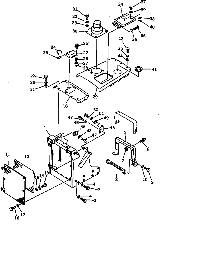 Крышка 144-54-55250 Komatsu