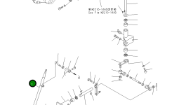 Рычаг 176-61-42161 Komatsu