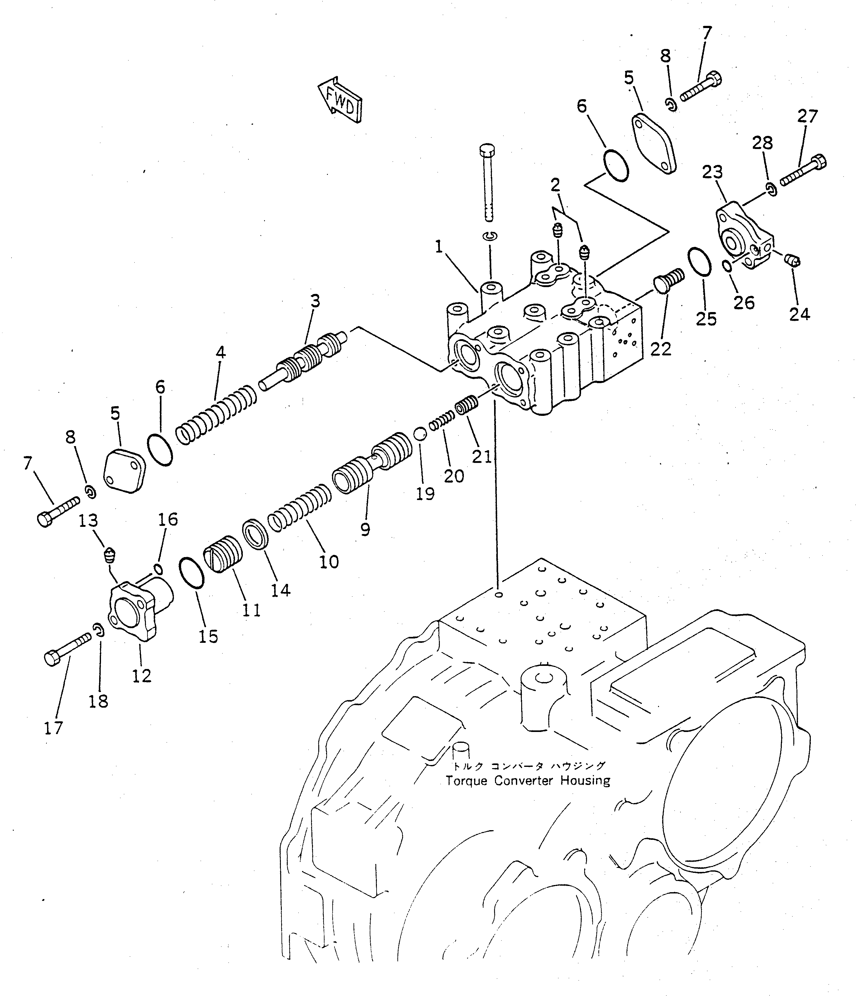 Крышка 711-61-16760  Komatsu