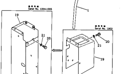 Направляющая 198-79-16171 Komatsu