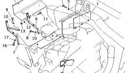 Крышка 566-88-6D140 Komatsu