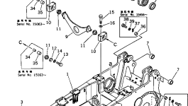 Втулка 195-21-32340 Komatsu