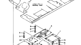 Крышка 20Y-973-2180 Komatsu