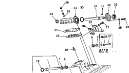 Вал 144-14-12152 Komatsu