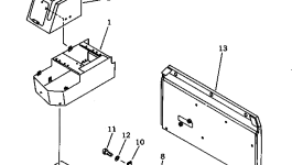 Крышка 418-944-1433 Komatsu