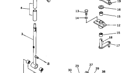 Рычаг 19N-61-31180 Komatsu