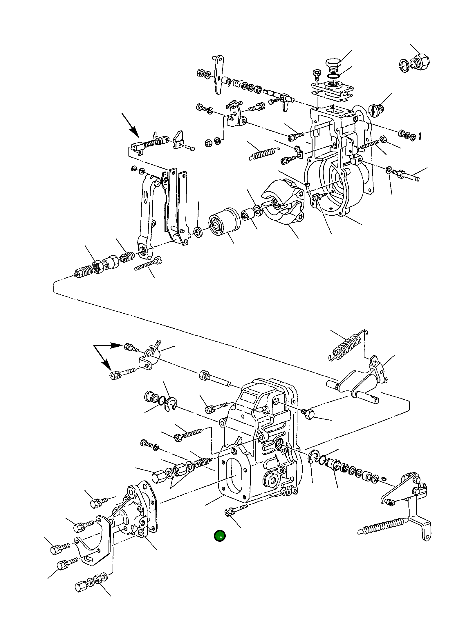 Крышка YMX1545011100 Komatsu