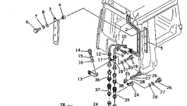 Шланг 09488-10721 Komatsu