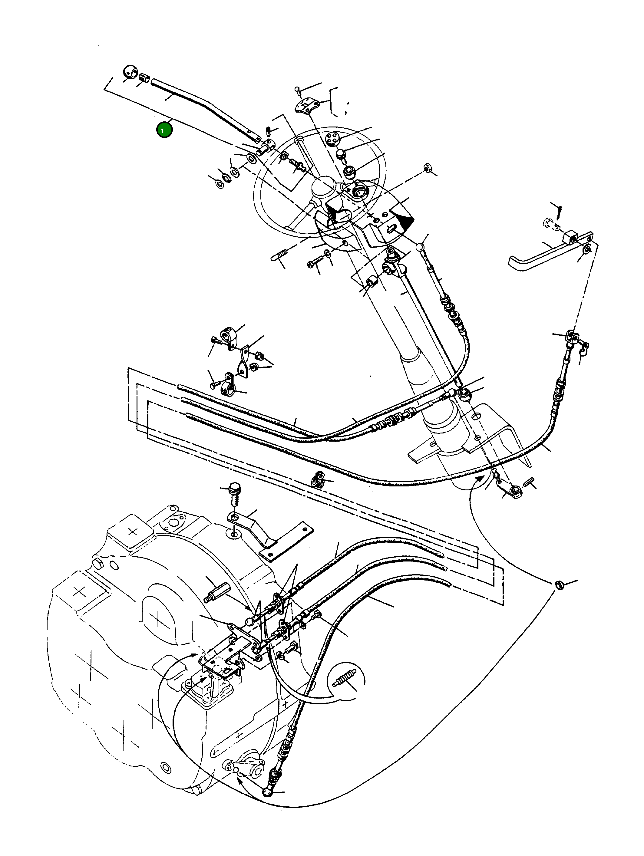 Рычаг 2950783M91 Komatsu