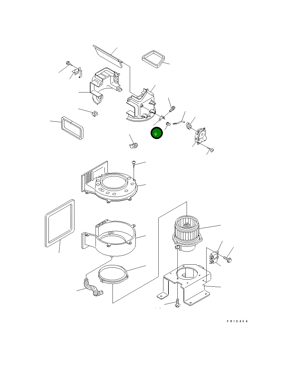 Рычаг ND116682-0970 Komatsu