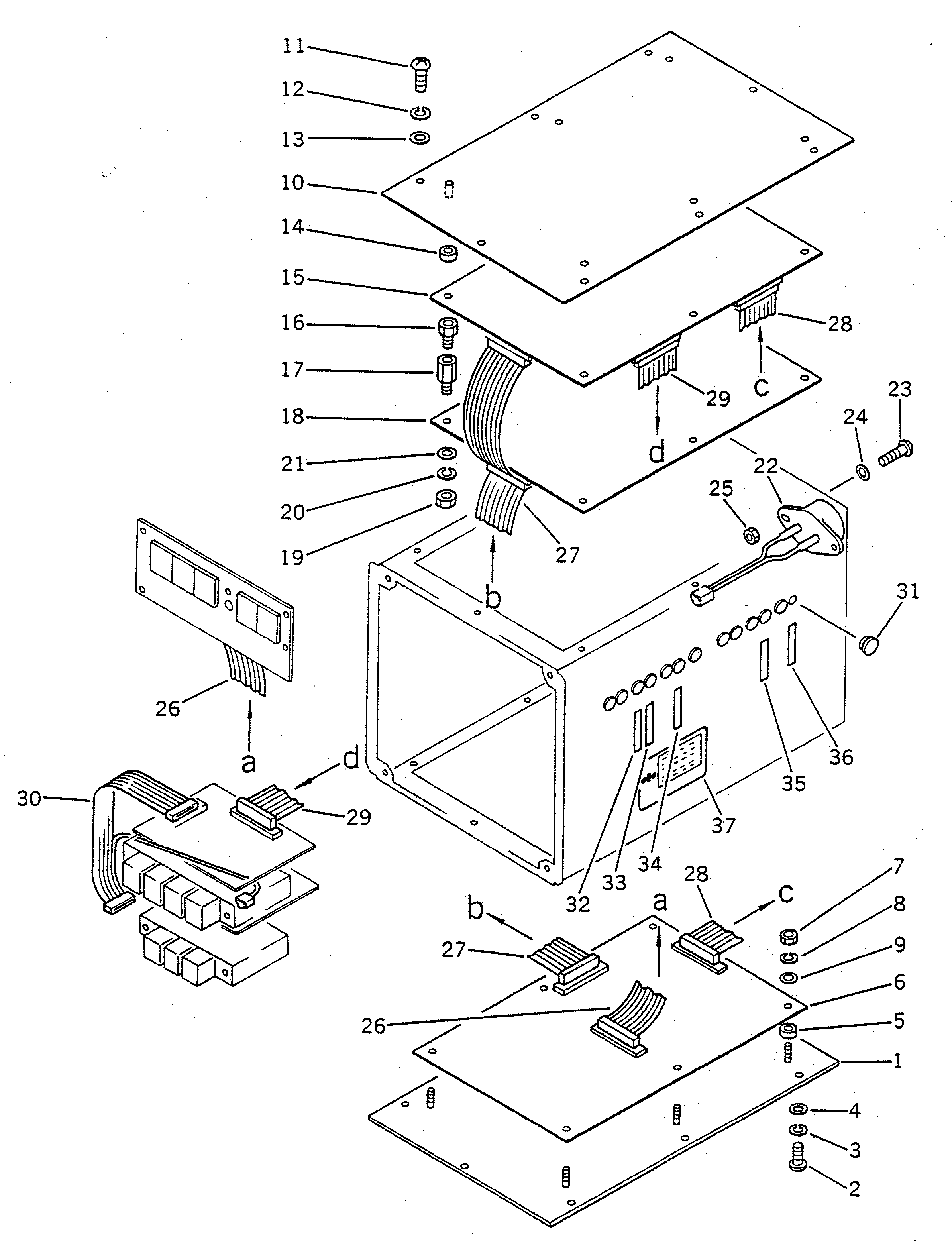 Крышка 7816-11-1110  Komatsu
