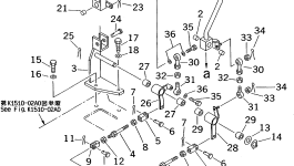 Рычаг 21X-910-2150 Komatsu