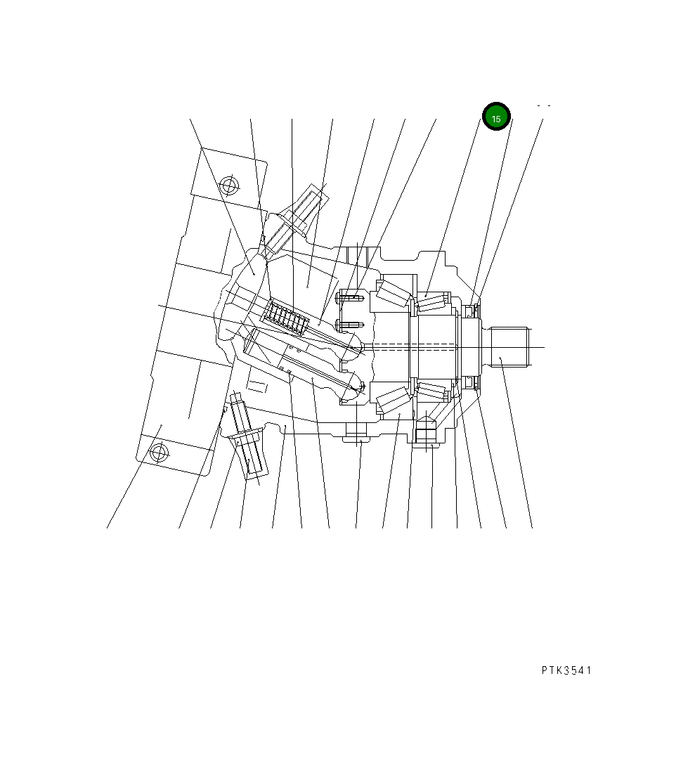 Подшипник 20G-60-K4580 Komatsu