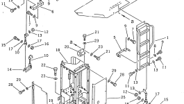 Крышка 41E-54-12470  Komatsu