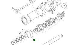 Крышка, ROD 1.442-00005 Komatsu