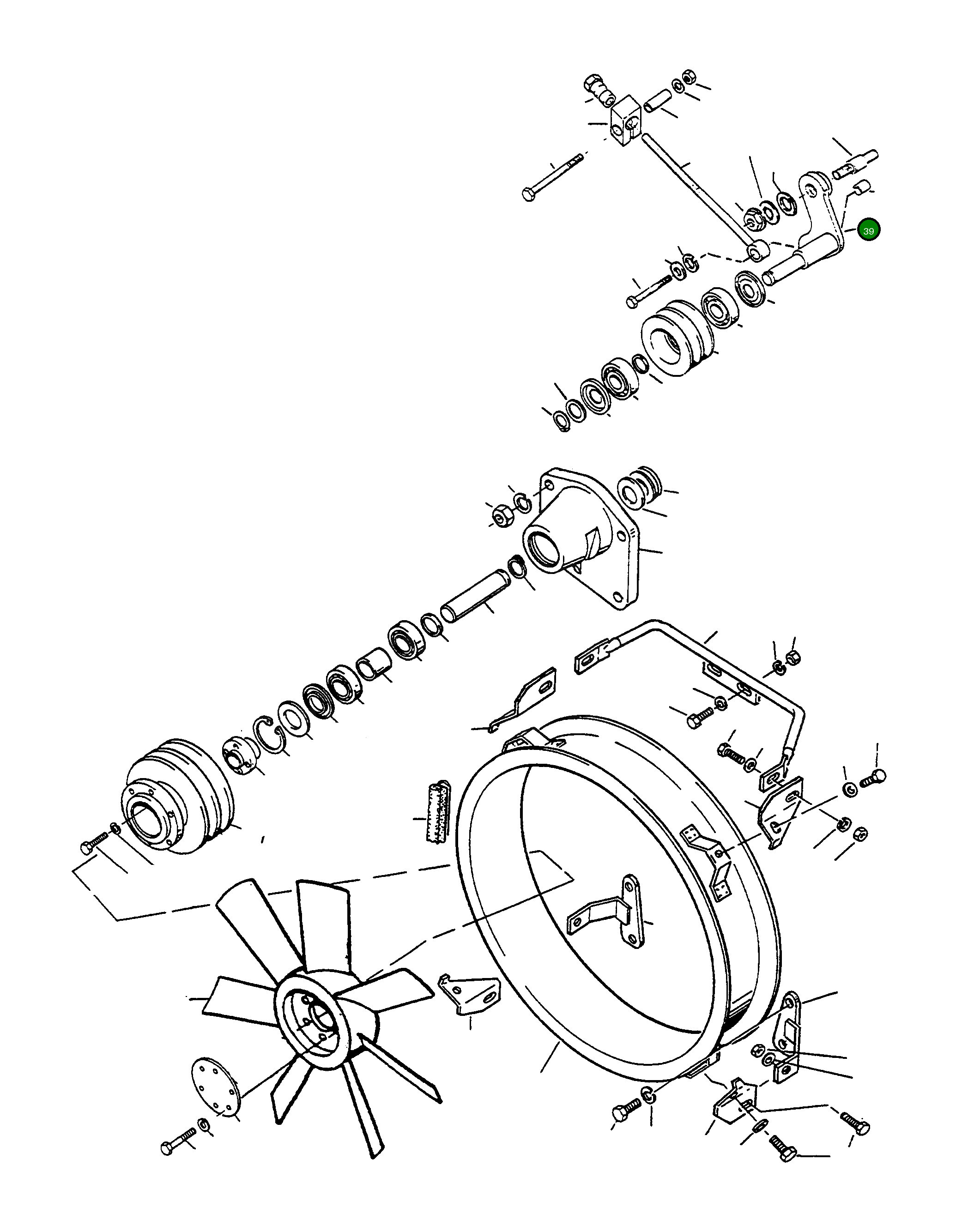 Рычаг 2992168M91 Komatsu