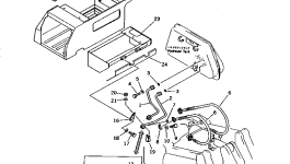Крышка 130-54-62191 Komatsu