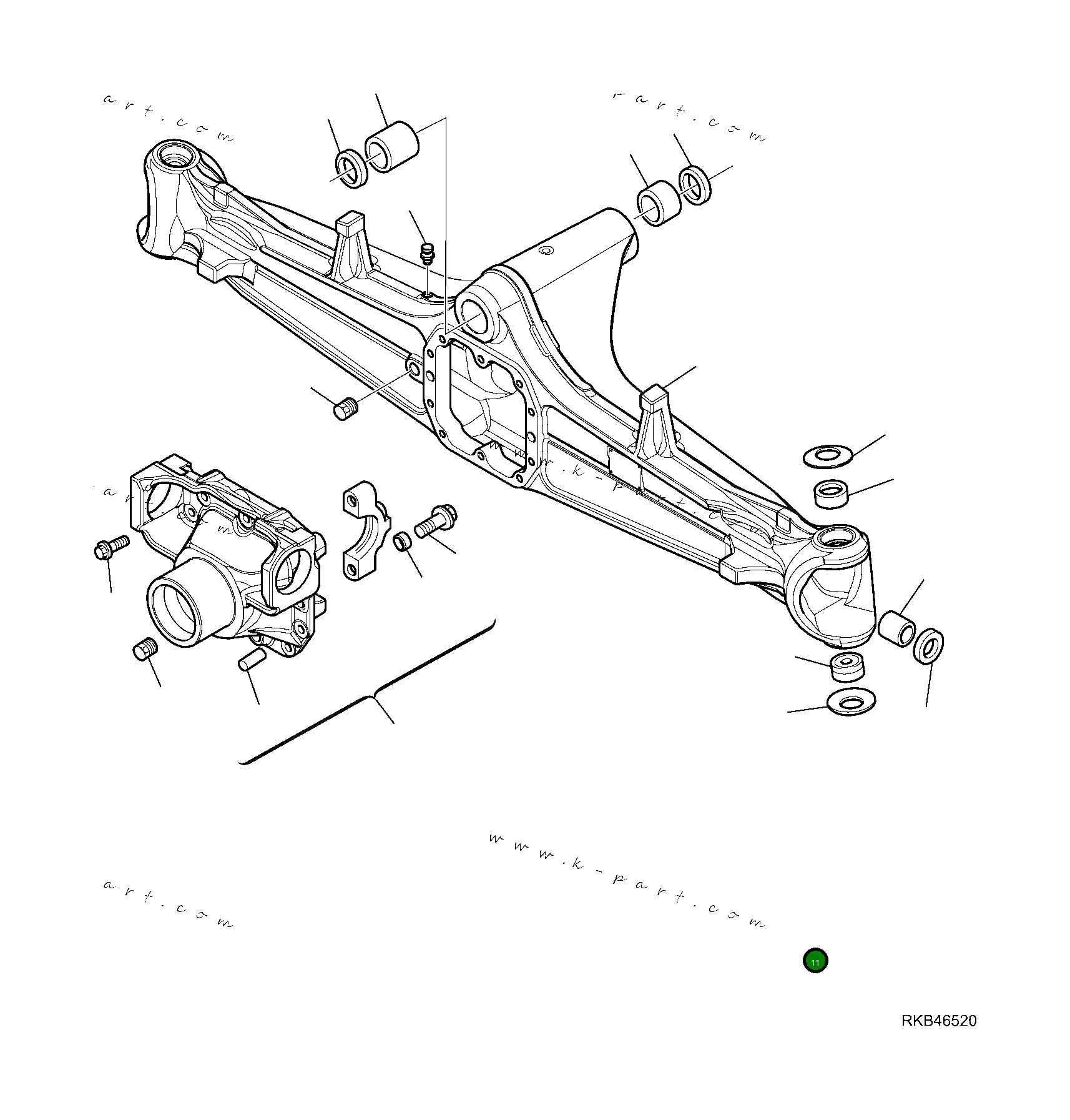 Подшипник CA0115714 Komatsu