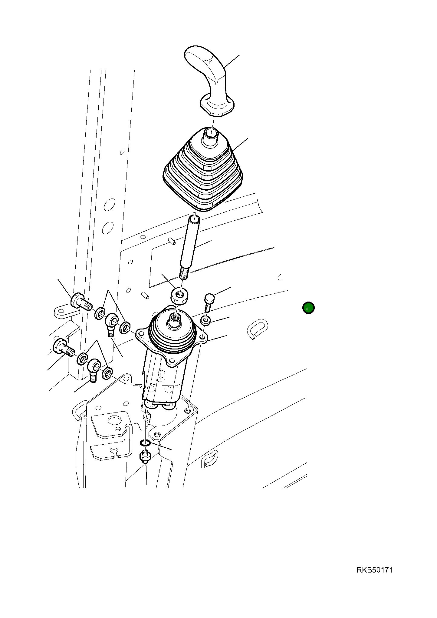 Рычаг 42N-43-12210 Komatsu