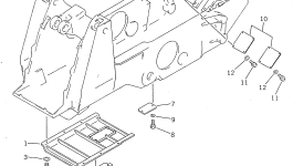 Крышка 142-54-15220 Komatsu