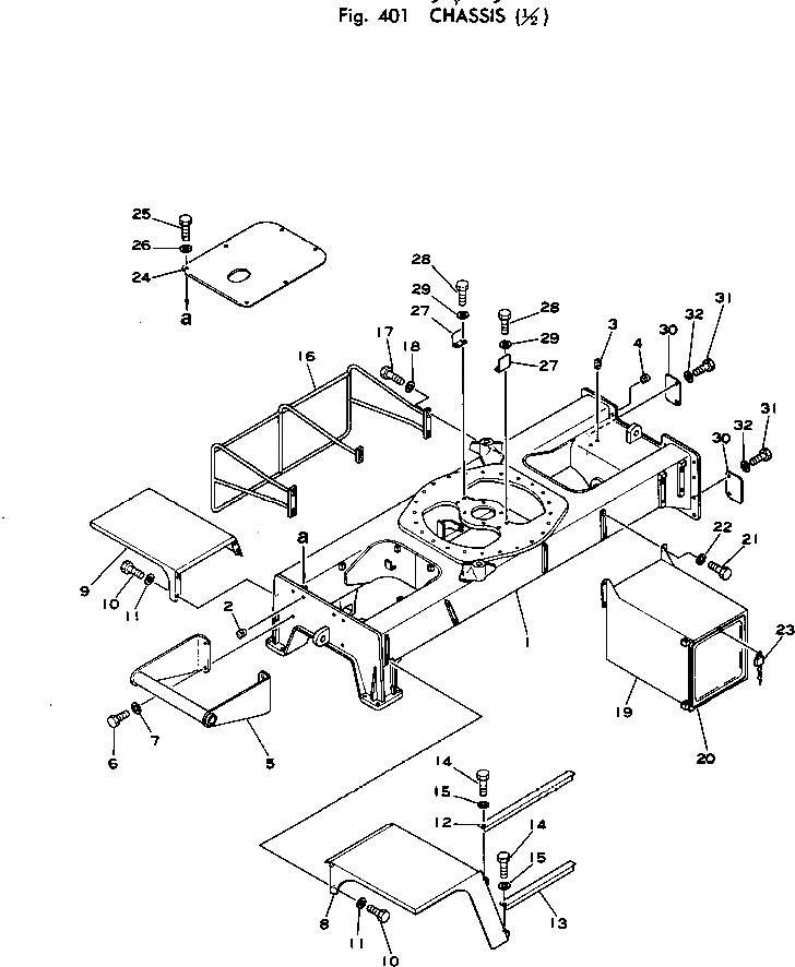 Крышка 20D-47-11192 Komatsu