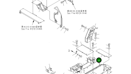 Крышка 21T-54-69971 Komatsu