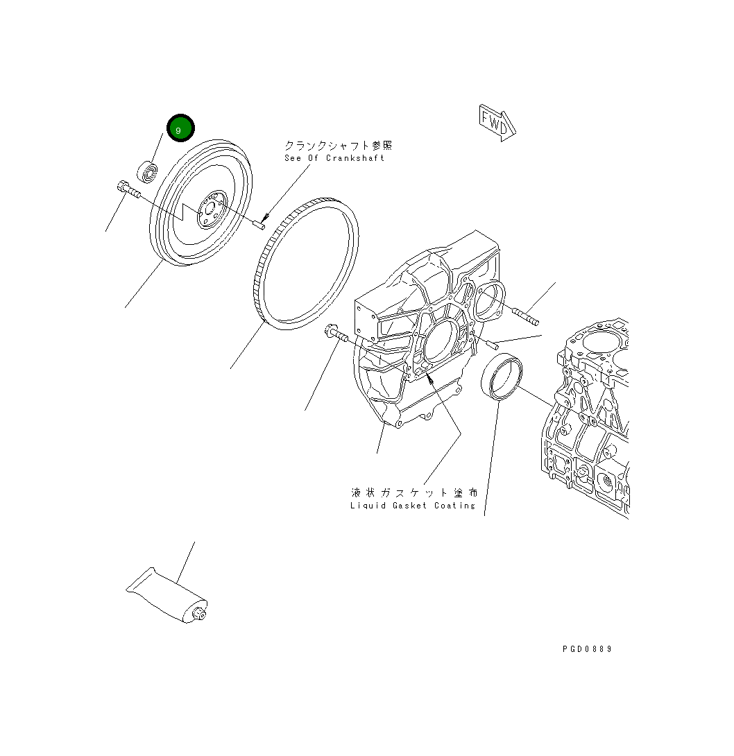 Подшипник YM24101-062044 Komatsu