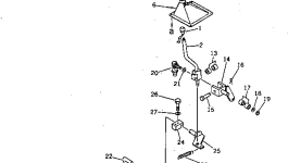 Рычаг 205-43-63671 Komatsu