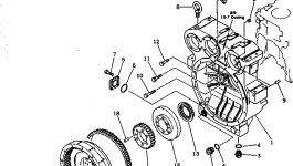 Крышка 6668-21-4130  Komatsu
