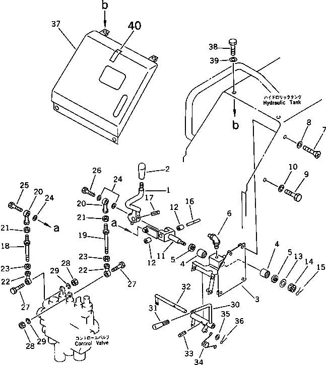 Крышка 114-43-45310 Komatsu