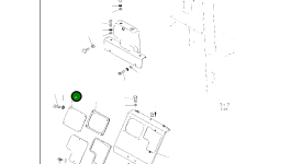 Крышка 421-54-65120 Komatsu