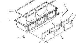 Крышка 6212-25-5130  Komatsu