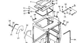 Крышка 20U-54-14121 Komatsu